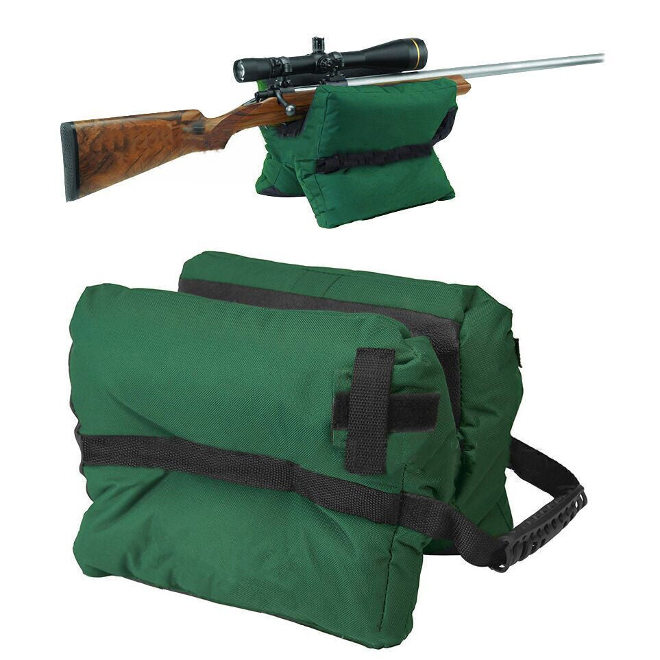 Front Sand Bag for Shooting Hunting Rifle Gun Bench Rest Stand Bag 600D Green