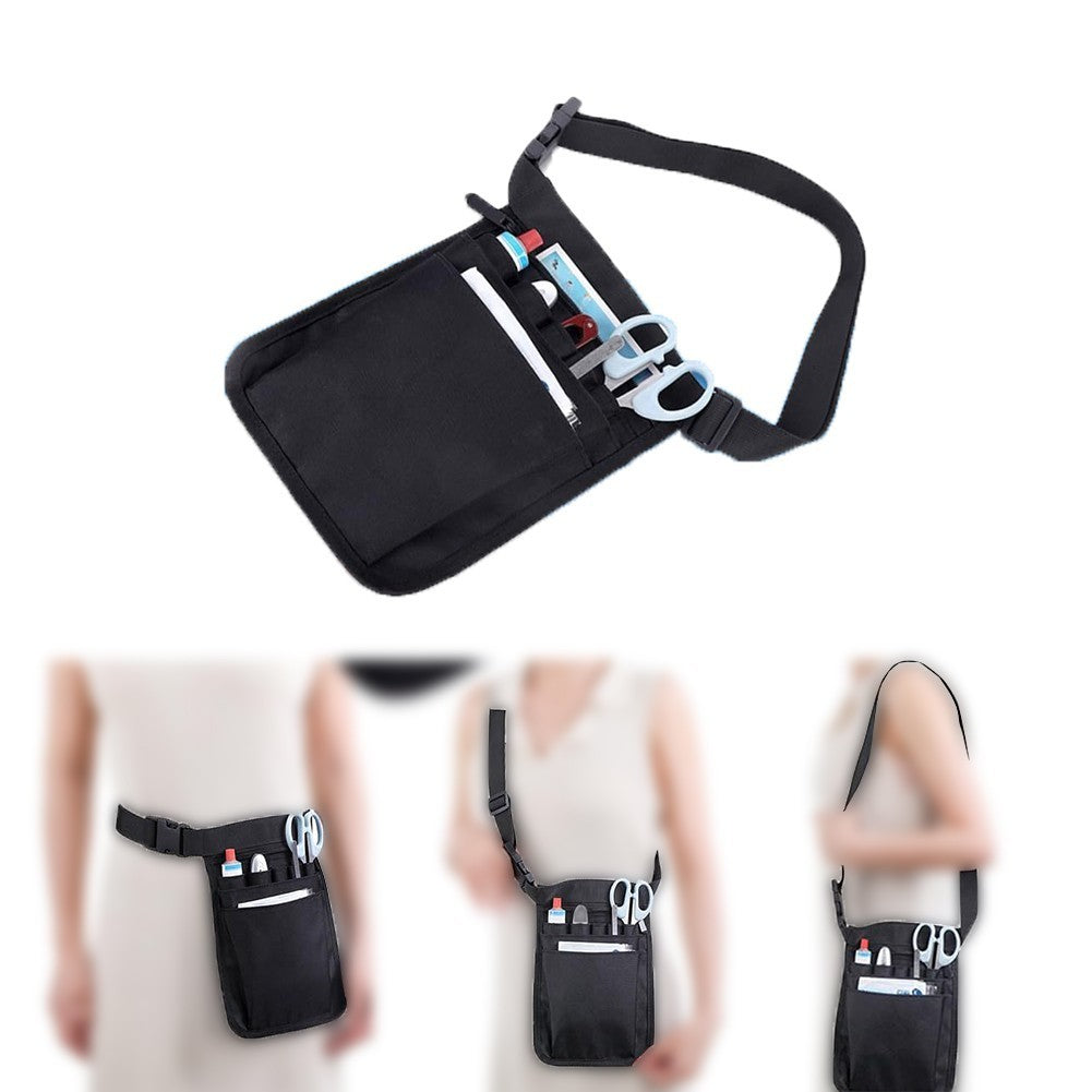 Lightweight Waterproof Waist Bag with Various Pockets for Organization