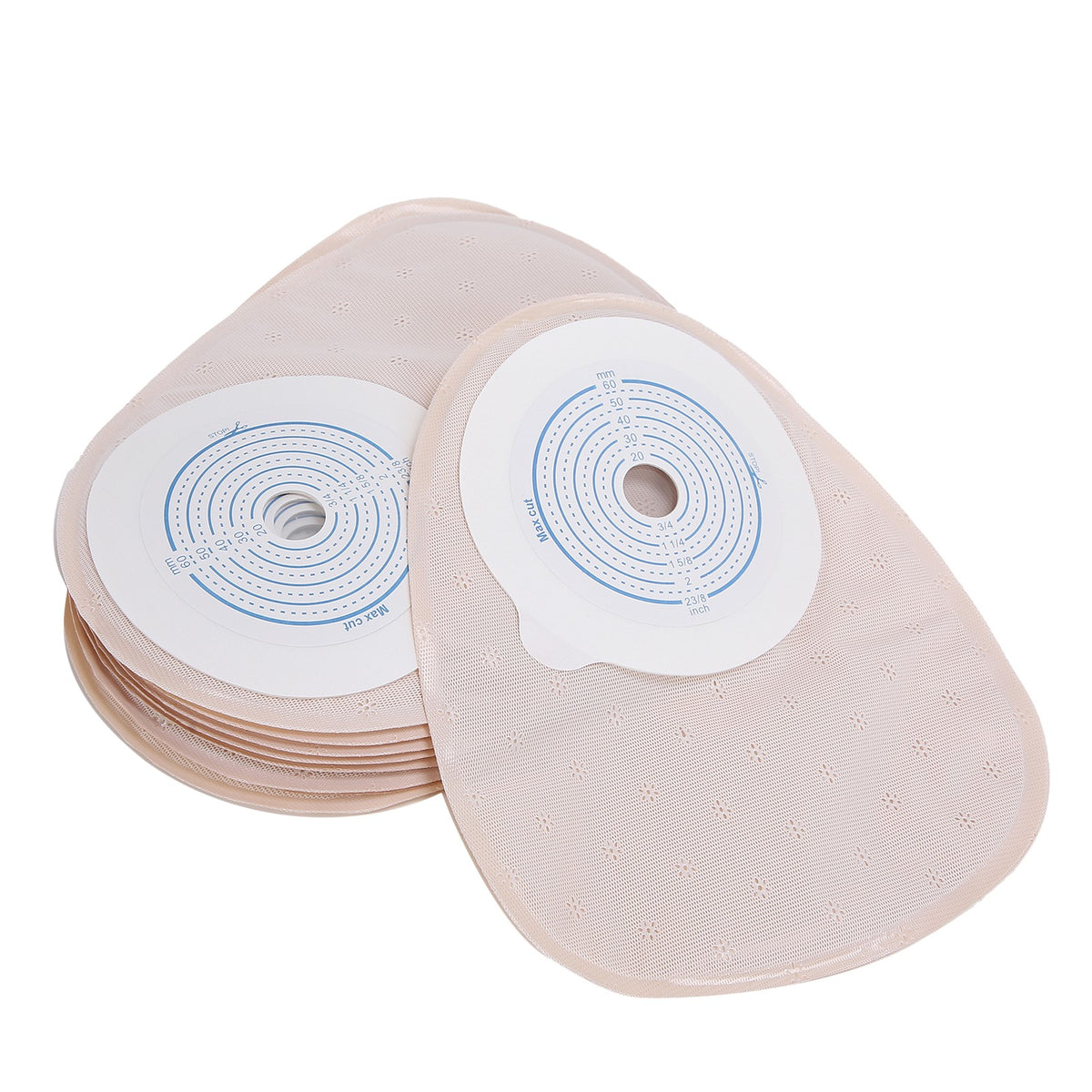 (10 PCS)Disposable Colostomy Bags One-Piece Closed Stoma Bag Ostomy Colostomy UK