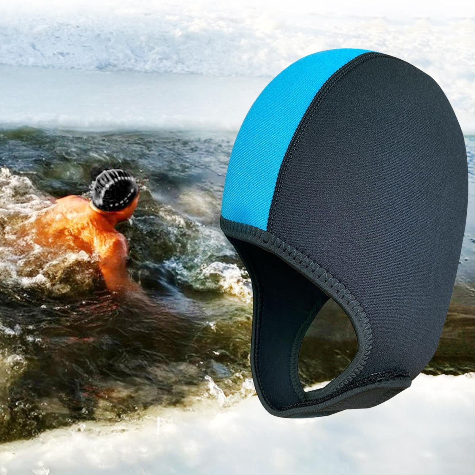 Swimming Neoprene Swim Diving Hood for Men Women Triathlon Training Winter
