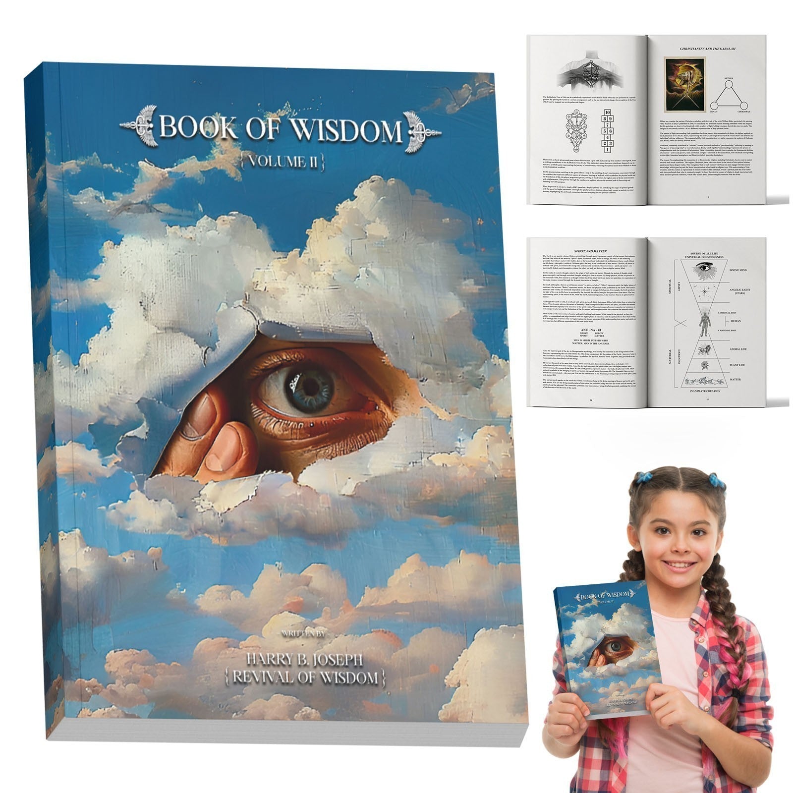 Of Gift 2 Gift B.Joseph Book Cover The Blue Harry Wisdom Books Volume