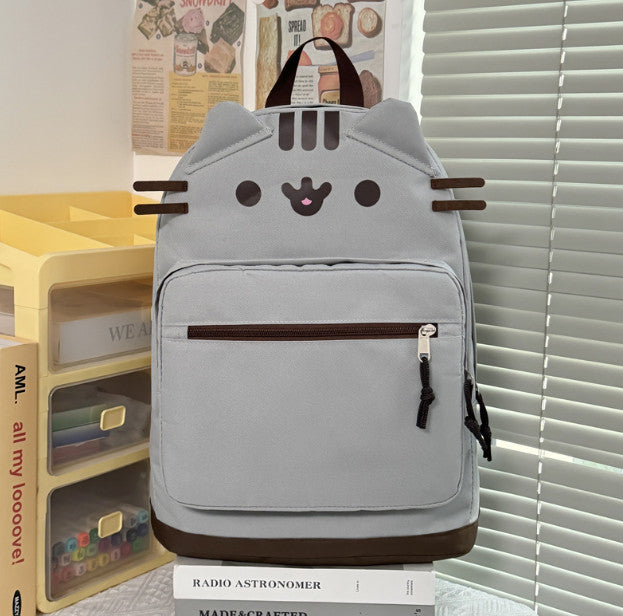2026 Model Women's Cute Cartoon Pusheen Cat Backpack