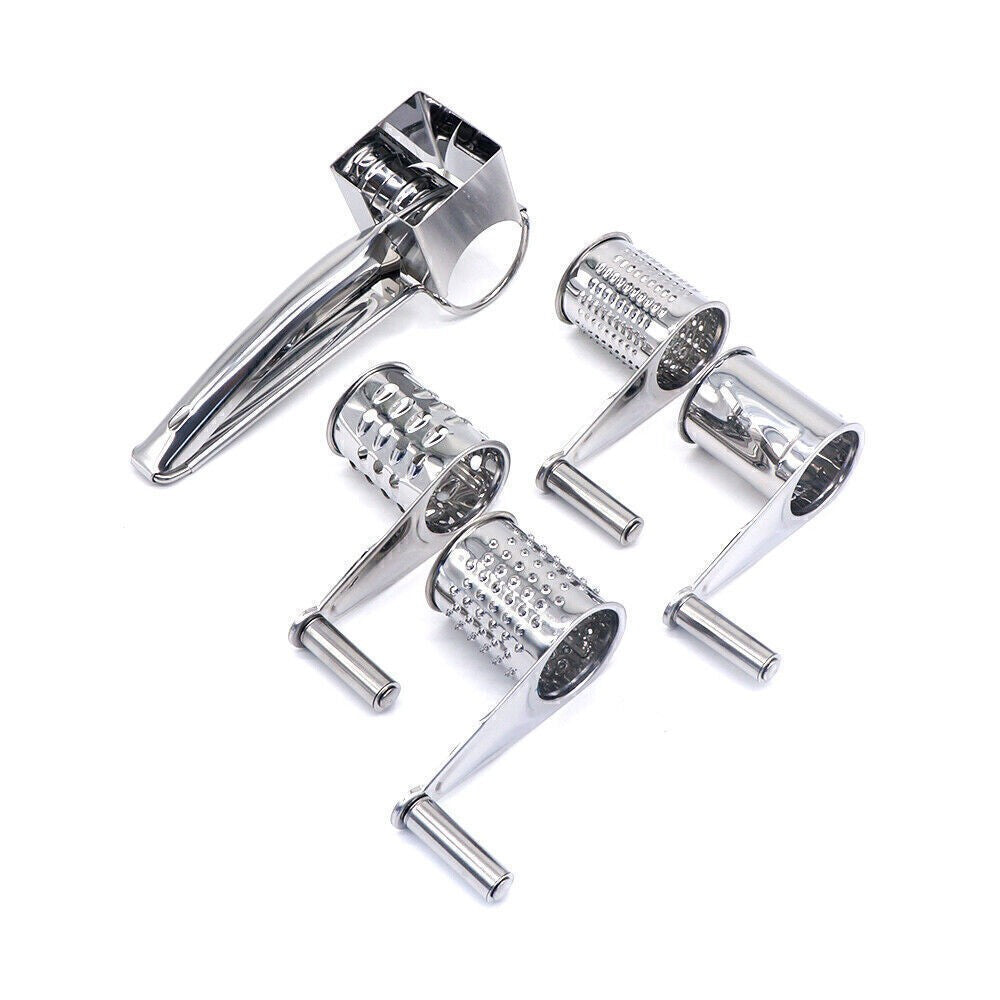 Stainless Steel Hand Crank Rotary Cheese Grater Vegetable