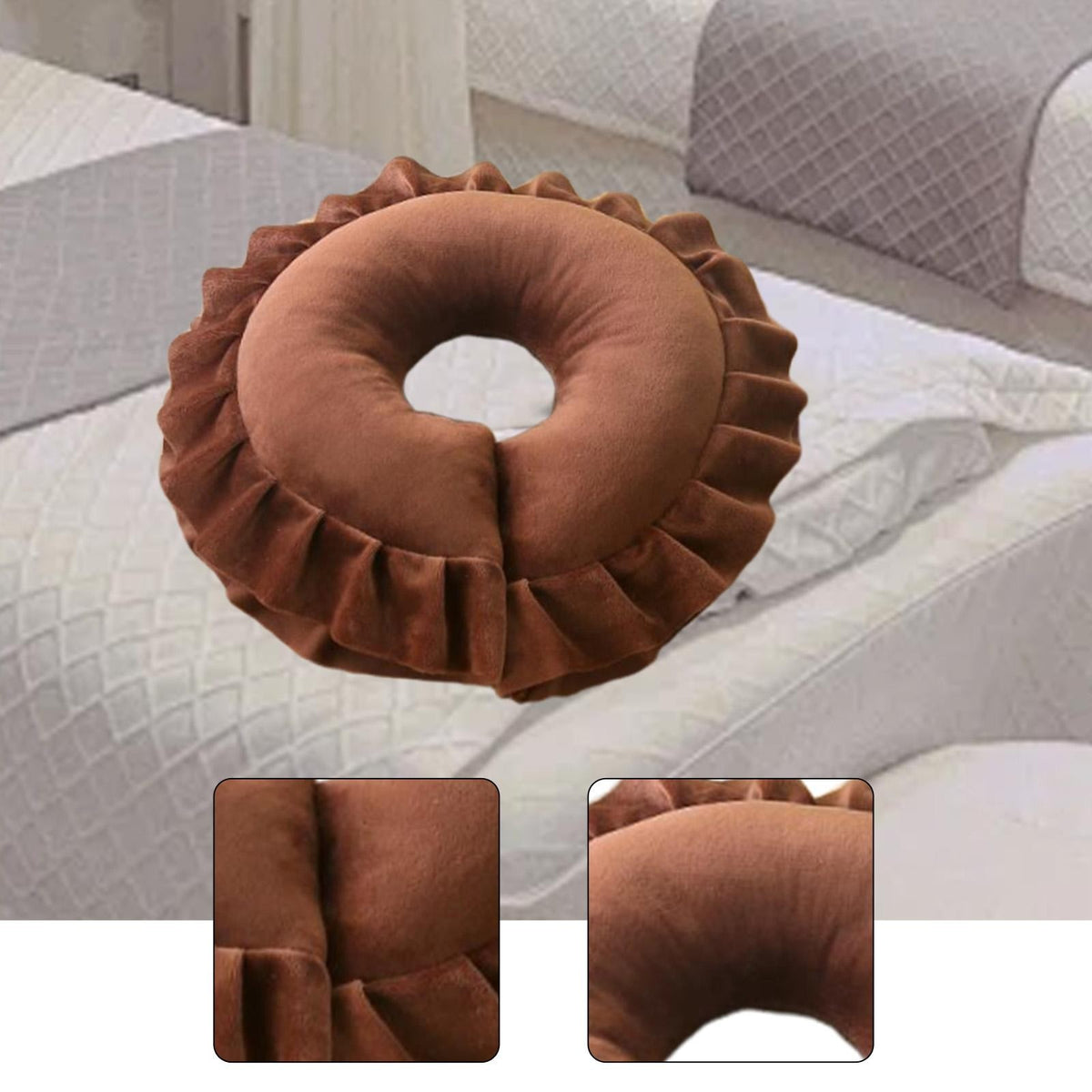 Beauty & Massage Face Pillow - Head Support for Acupuncture & Home Spa