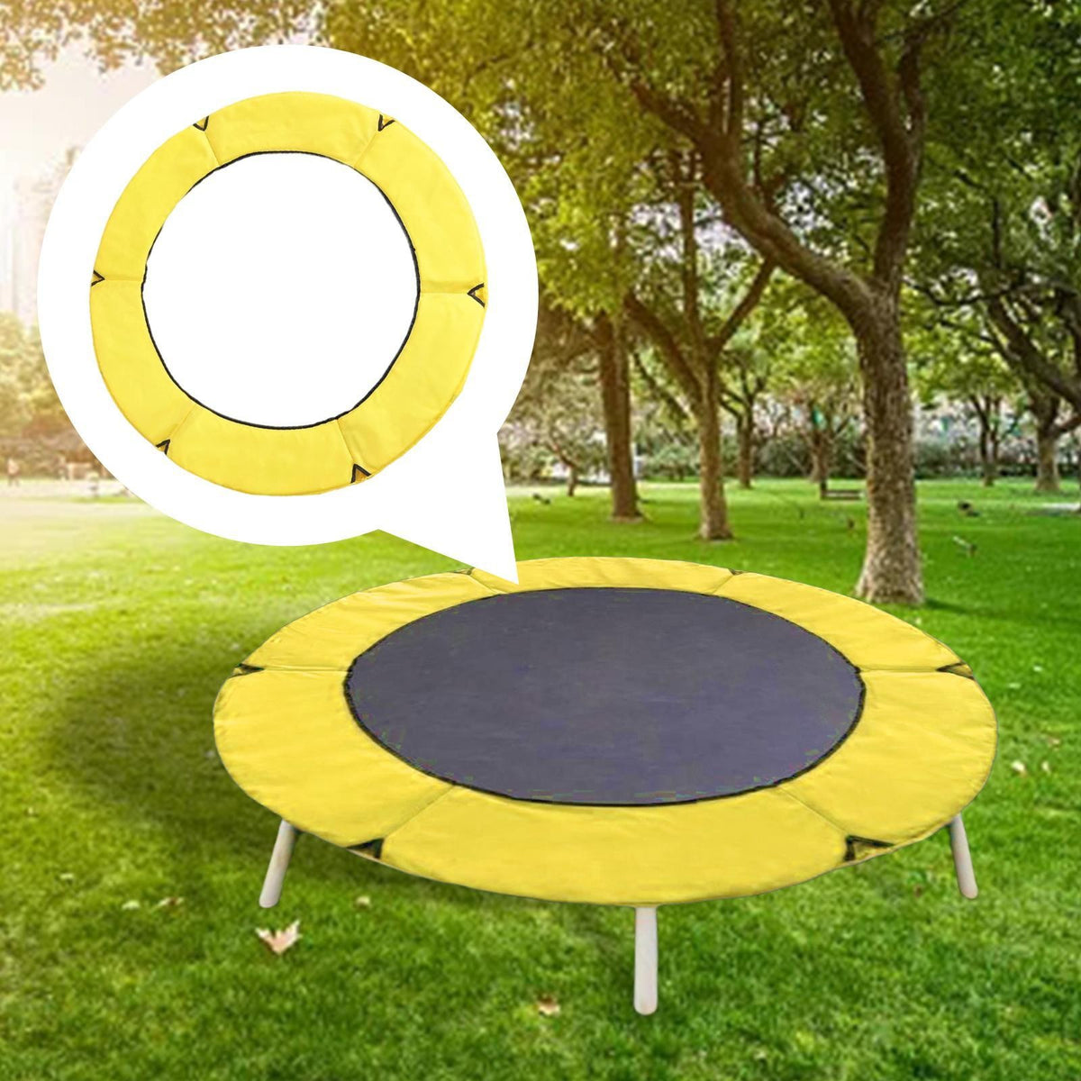 1.2m 1.4m 1.5m Trampoline Replacement Pad Universal Trampoline Replacement