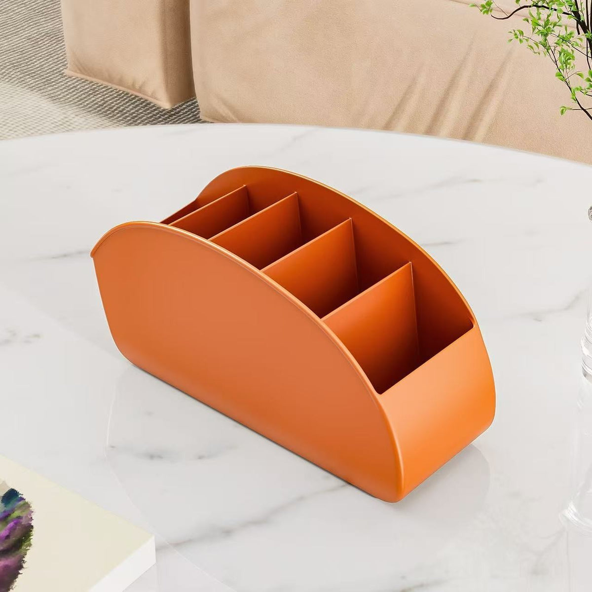 Storage Box Phone And TV Remote Control Desk Organizer Holder Home Storage Box