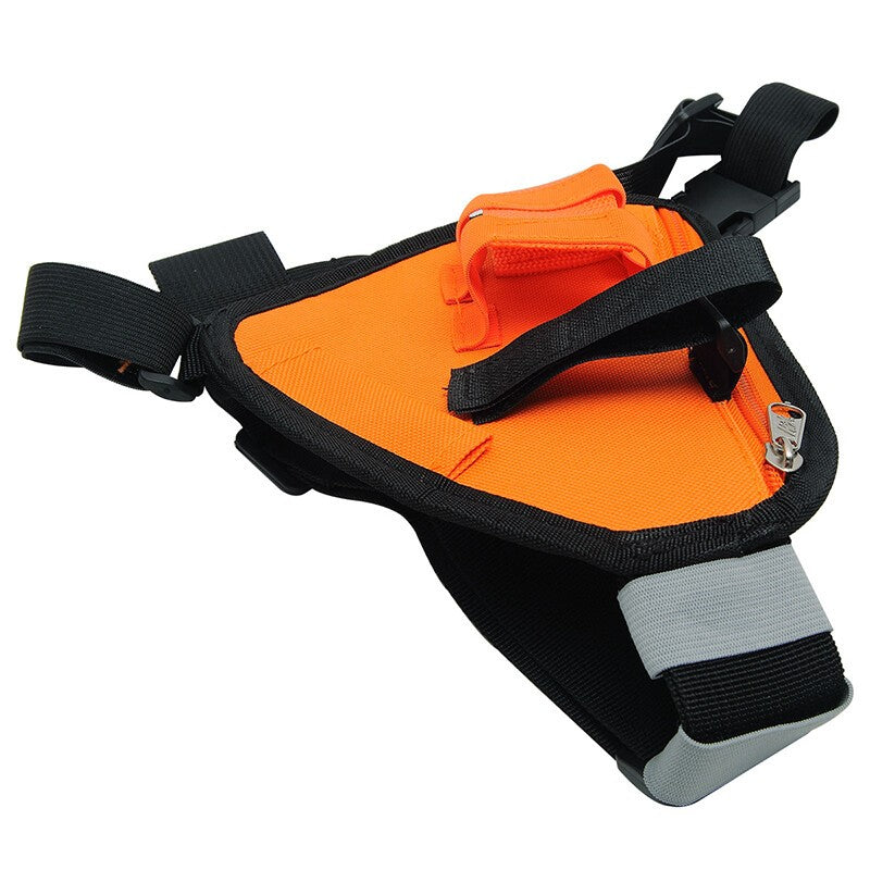 Radio Harness Bag Front Pack Triangle Chest Bag Pouch Walkie Talkie Adjustable