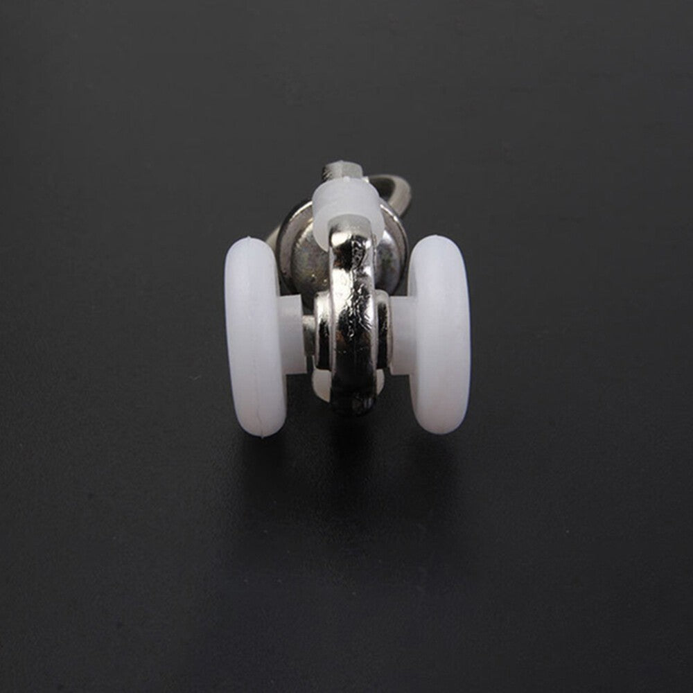 8pcs Heavy Duty Curtain Track Hooks Pulley Runners Gliders for Pergola Canopy