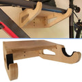 Wooden Bicycle wall mount inner storage rack for racing bikes/mountain bikes