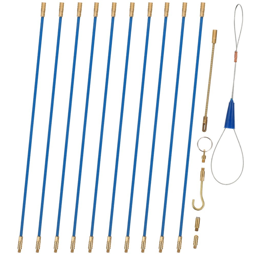 Wall Cable Set Fish Tape for Pulling Cables Electrical Wire Puller