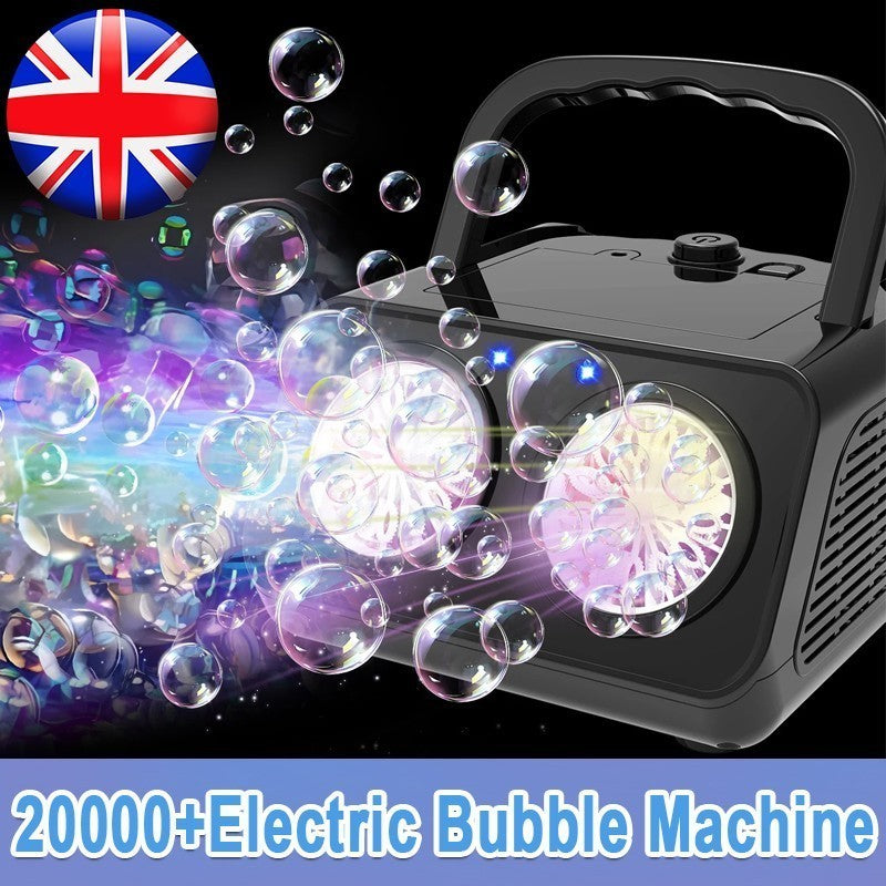 Automatic Bubble Machine Electric Bubble Makers Bubble Blower for Outdoor Party