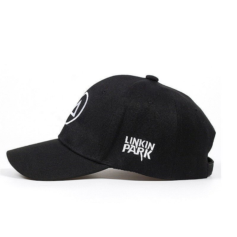 Men LINKIN PARK Embroidery Baseball Cap Hip Hop Rock Bboy Rapper Trucker Dad Hat