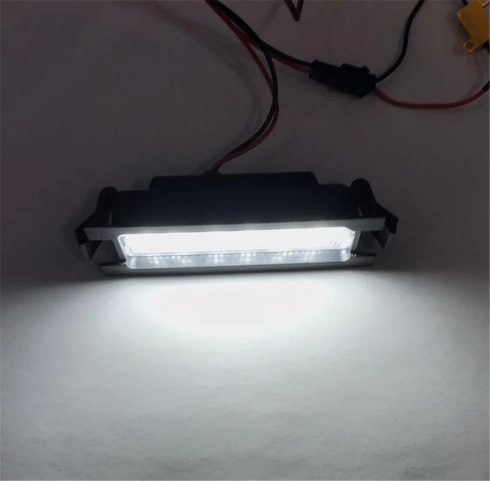 Pair LED License Number Plate Lamp Light For Hyundai I30 2011-17 Kia Ceed 12-17