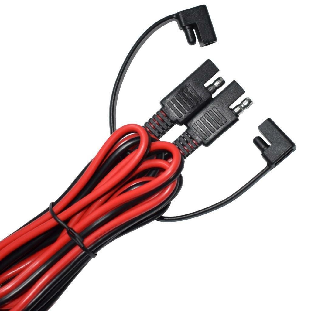 2m/6.5Ft Solar Panel Extension Cable Cord Lead Wire Harness