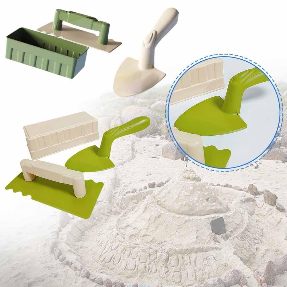 3 Pcs Sandcastle Building Castle Tools Sets Kids Adults Beach Making Tools VBN
