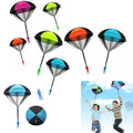 4X Hand Throwing Kids Play Parachute Toys Soldier Outdoor Sports Mini Toy