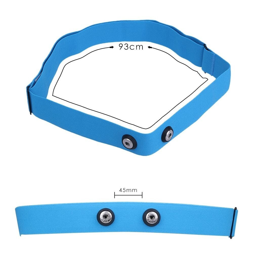 Chest Belt Strap for Sports Wireless Heart Rate Monitor Adjustable  Chest Belt