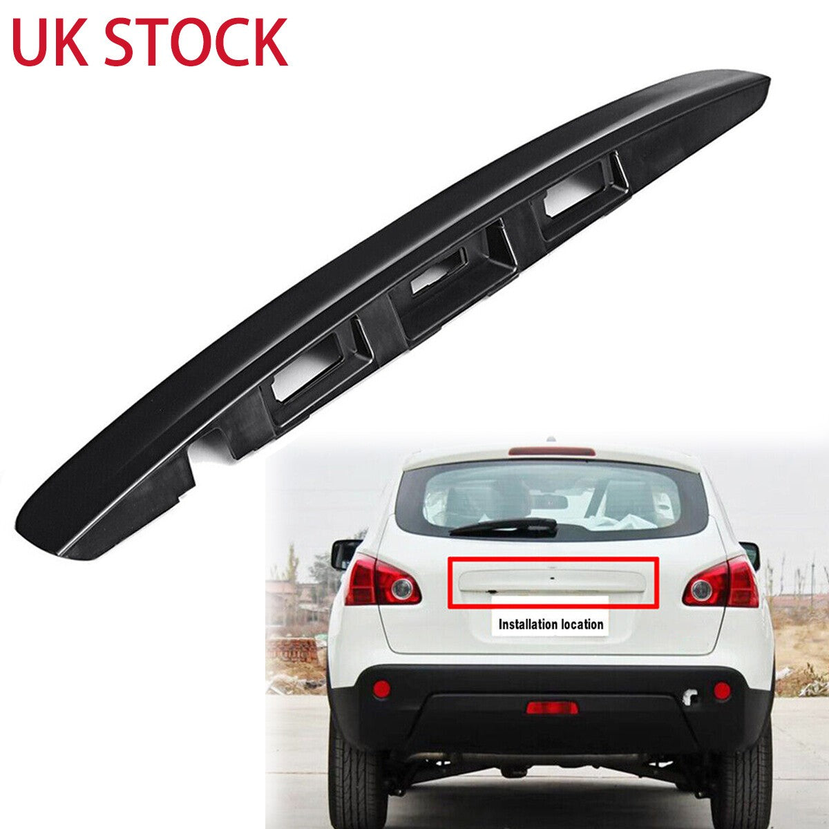 Fit Nissan Qashqai MK1 J10 2007-2013 Rear Tailgate Boot Door Handle Trim Cover
