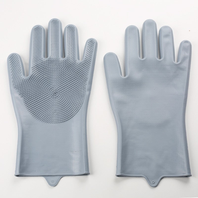 Portable Household Anti-Scratch And Anti-Bite Pet Bathing Gloves