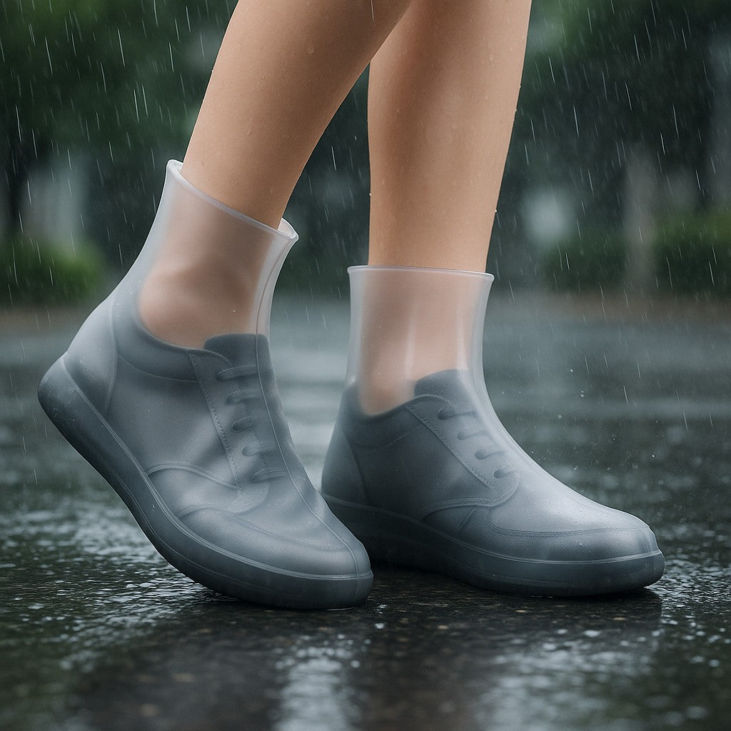 Waterproof Rain Shoe Covers – Non-Slip, Reusable Protective Outdoor Boot Covers