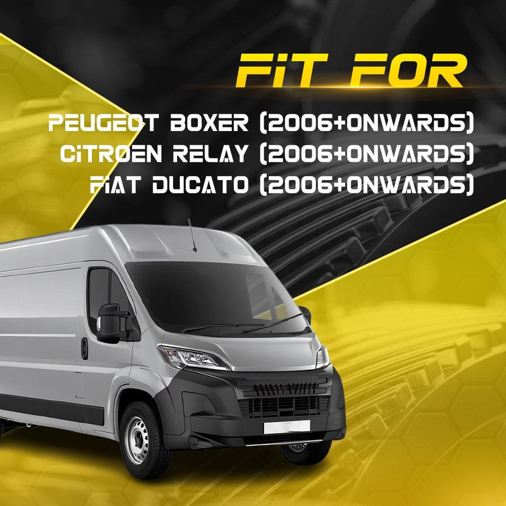For Boxer Ducato Relay Side Sliding Door Weatherstrip Rubber Seal 2006+on 6.3 m