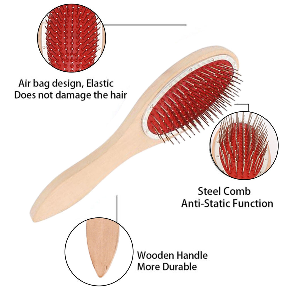 Professional Wig Brush   for Synthetic Wigs Detangler Loop Brush