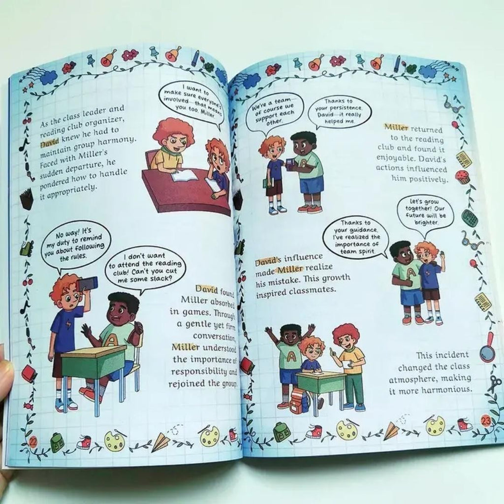 Leadership Academy Comic Books Educational Learning for Kids Teenagers