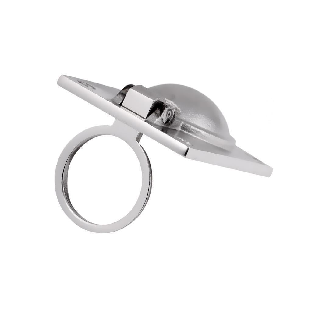 Marine Stainless Steel Boat Flush Hatch Latch Lift Ring Pull Handle