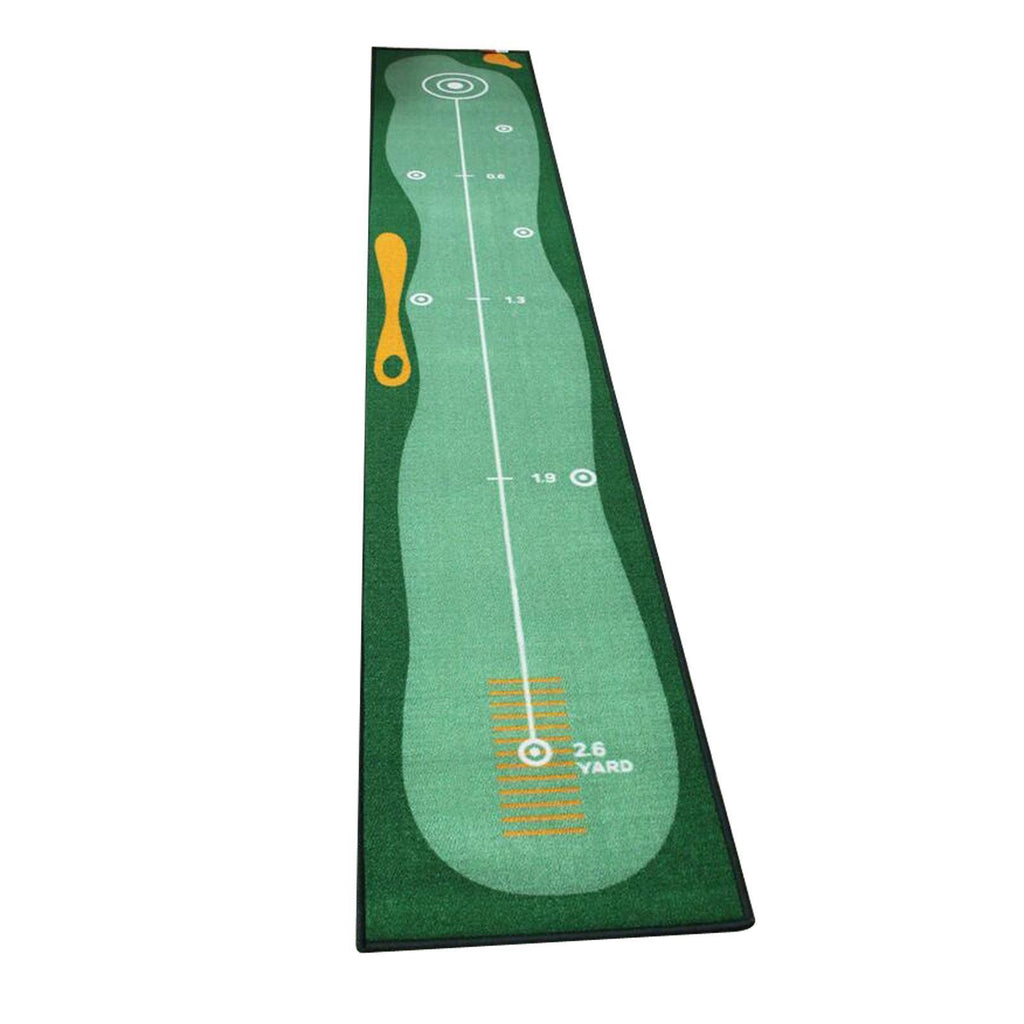 Golf Practice Putting Mat Adjustable Alignment Trainer For Golf Training