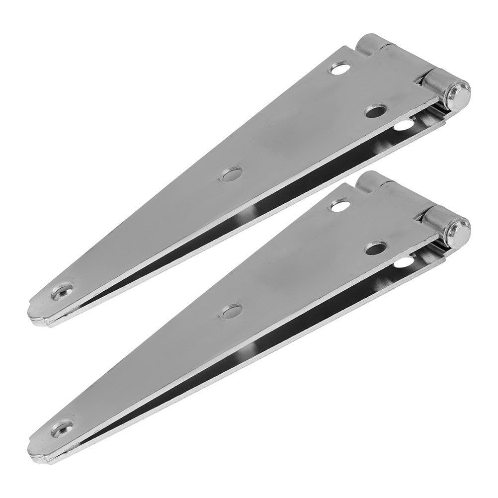 2 Pcs Stainless Steel Hinges Outdoor Hardware Gate Heavy Duty Strap