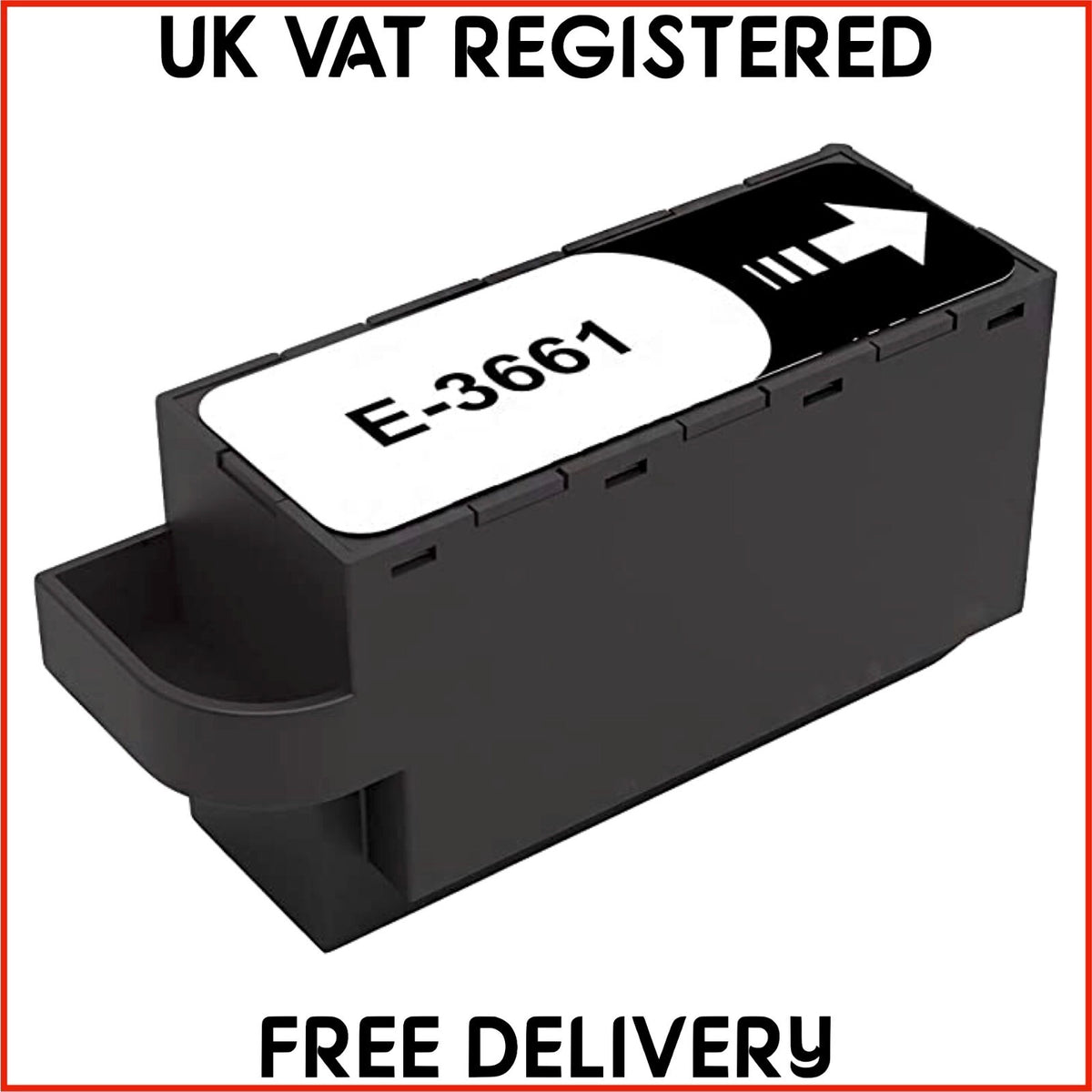 Maintenance Box for Epson XP-8500 XP-8505 XP-8600 XP-8700 XP-970, T3661, Non-OEM