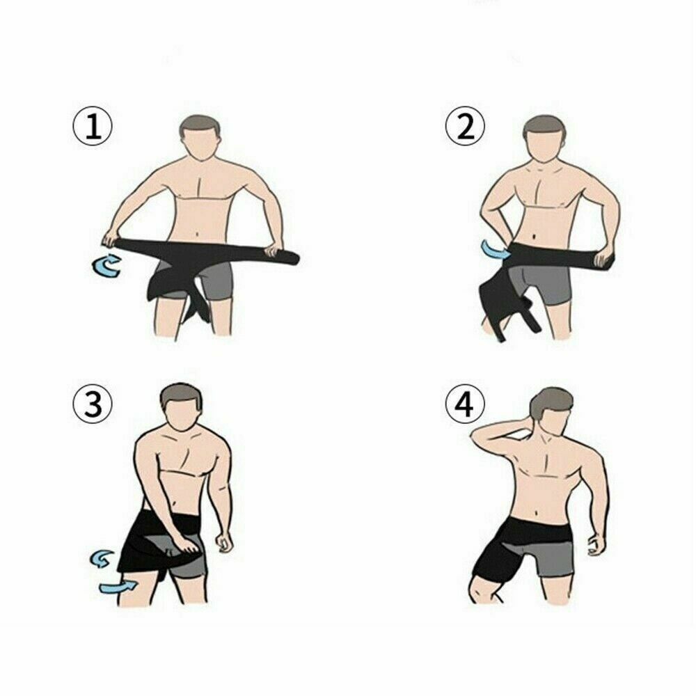 Adjustable Belt Hip Sciatica Nerve Pain Relief Groin Wrap Brace Rib Support