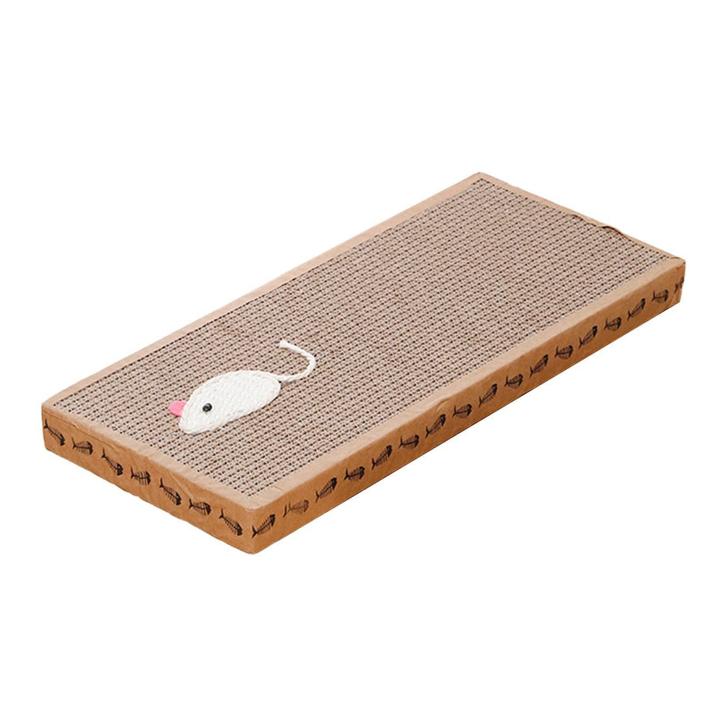 Cat Scratcher Cardboard Cat Scratch Pad Wear Resistant Grind Claws Lounge for