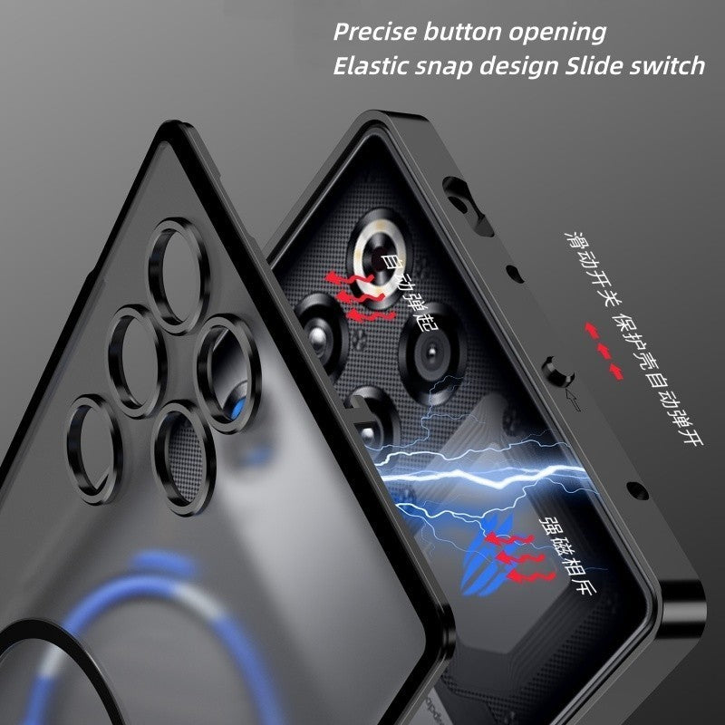 Magnetic Metal Bumper  For ZTE RedMagic 11S 11 Pro+ / Pro