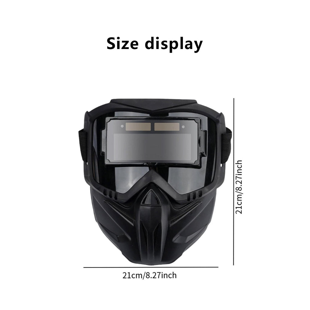 True Color Auto Darkening Welding Glasses Flame Resistant Welding MaskFD