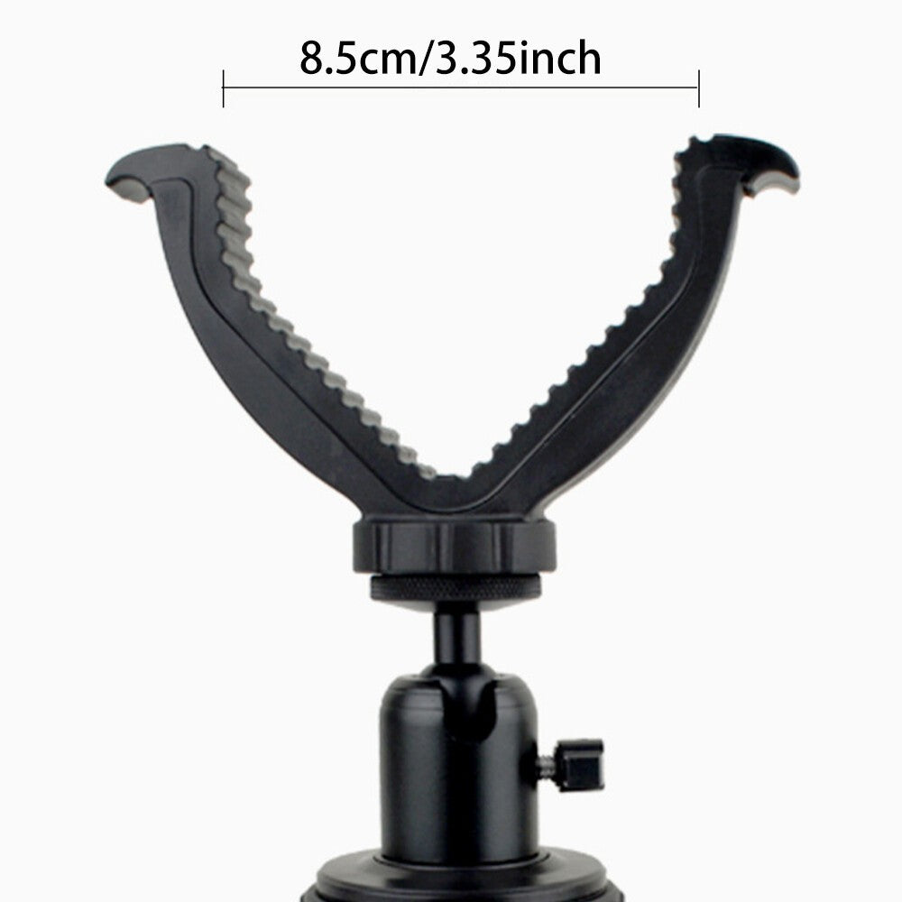 Shooting rest tripod rotable airsoft air rifle.
