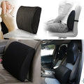 Memory Foam Seat Cushion Lumbar Support Pillow for Car Wheelchair Office Chair