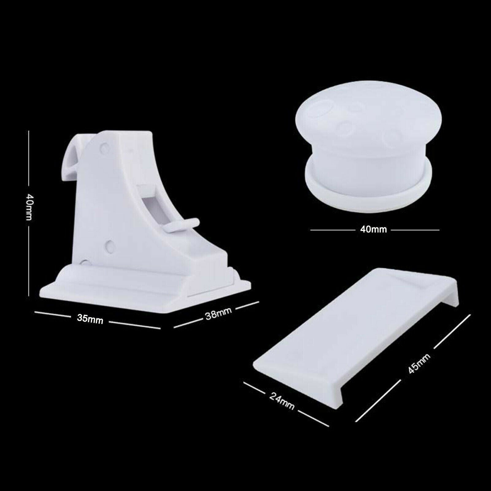 Invisible Magnetic Baby Child Pet Proof Cupboard Door Drawer Safety Lock UK Sell