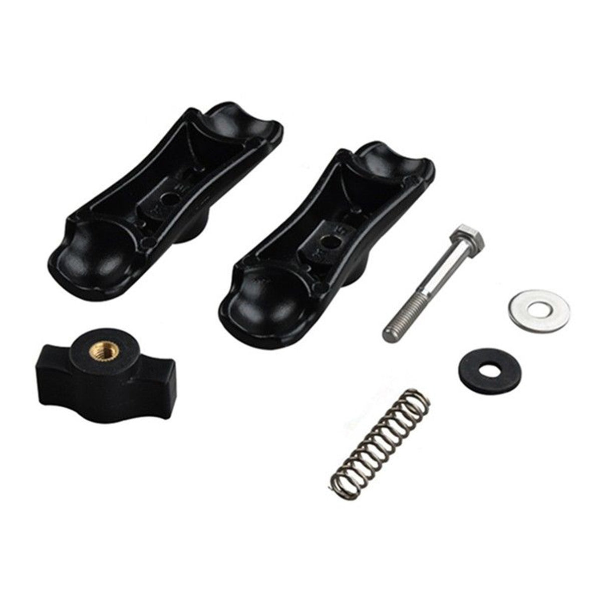 Ram Mount Composite Short Double Socket Arm for 1" Balls RAP-B-201U-A