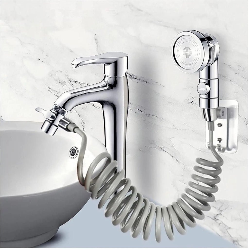 Kitchen Sink Splitter 3-way Diverter Valve Water Tap Connector Faucet Adapter UK