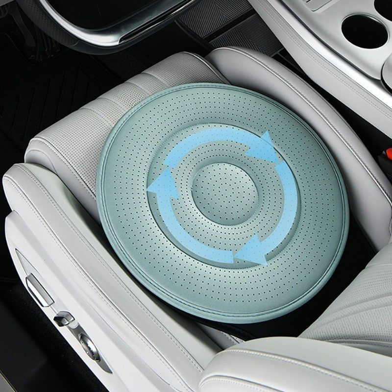 Universal 360 Rotating Car Chair Cushion For All Seasons Fits Elderly Pregnant.