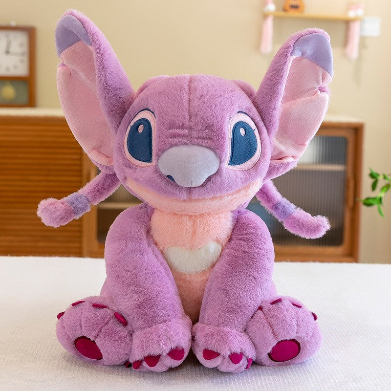LiloStitch 30/45/60cm Plush Stuffed Doll Large Stuffed Sleeping Pillow Toys Gift