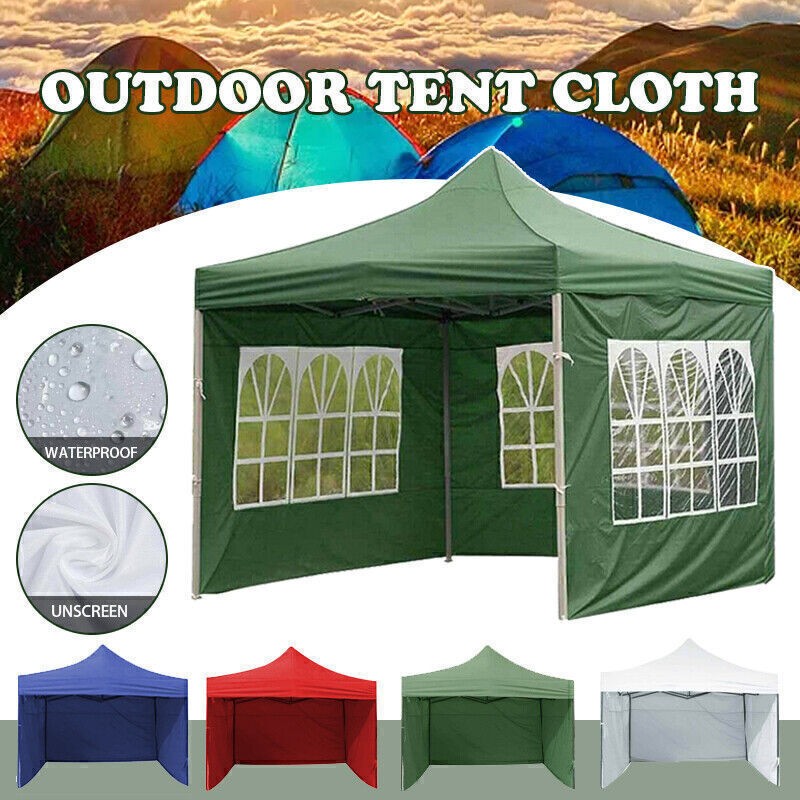 Garden 3x2m Marquee Gazebo, Waterproof Canopy Tent with Side Walls Outdoor