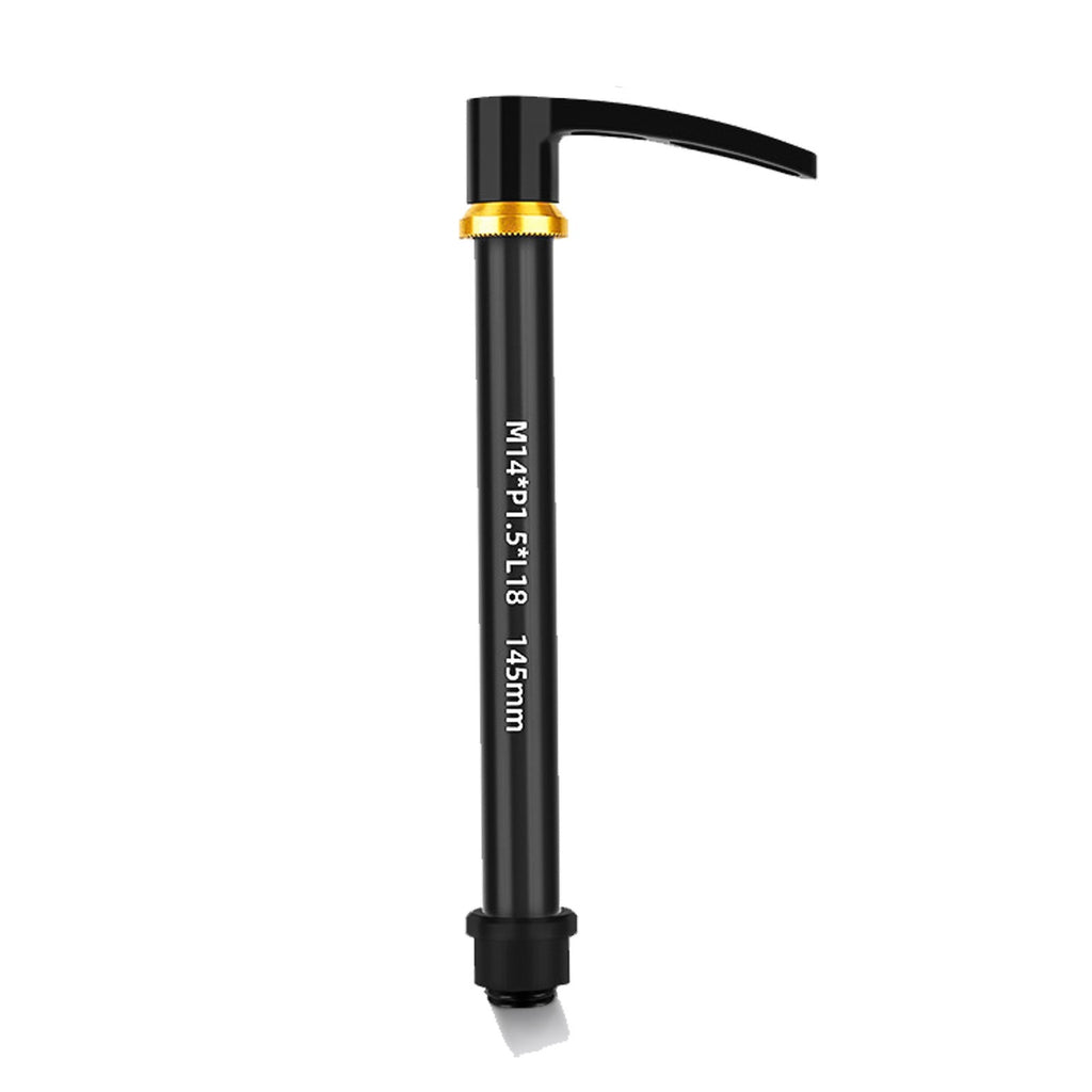 Bicycle Hub Thru Axle Adapter Boost Forks Quick Release Thru Axle with Handle