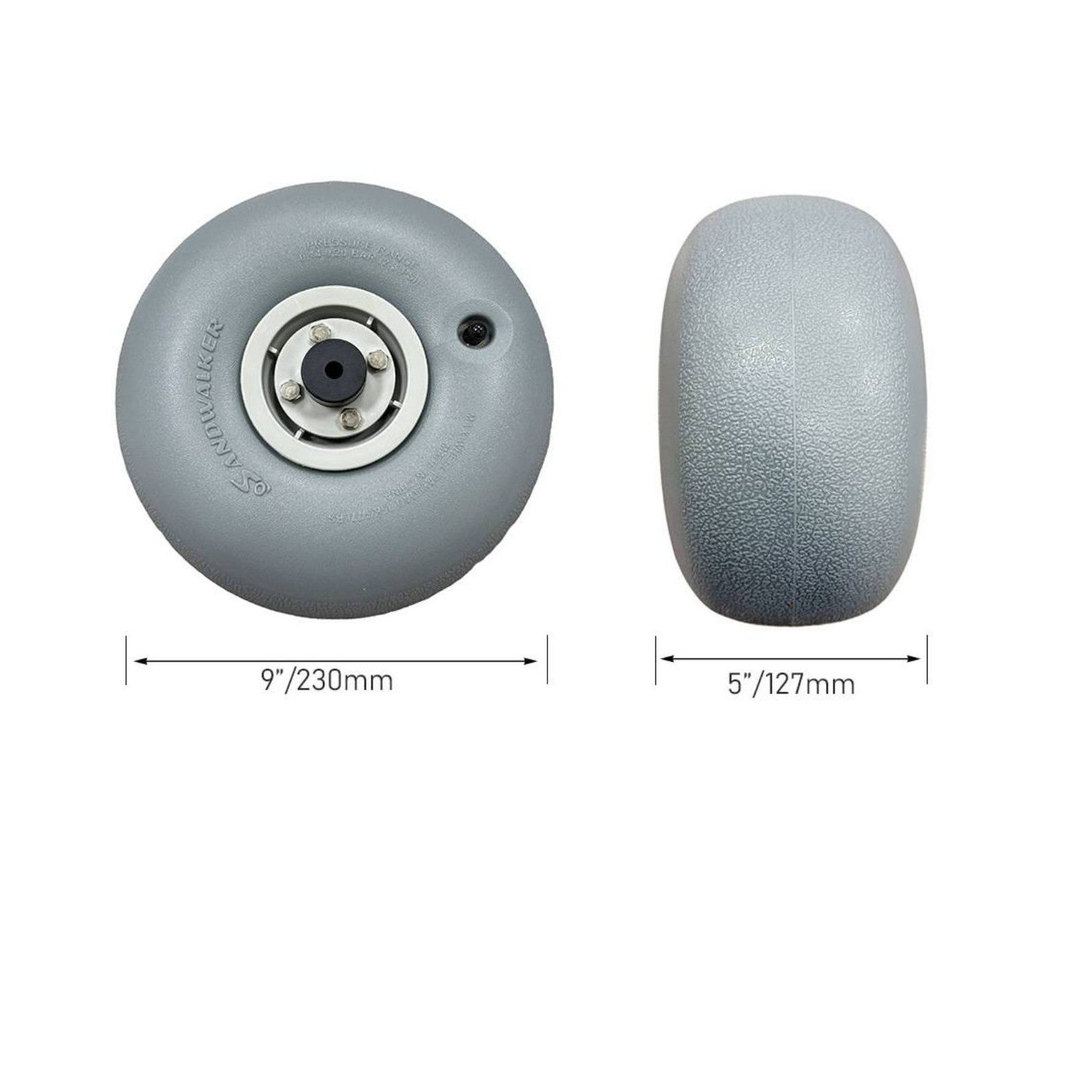 PU Beach Wheel Easy to Inflate Beach Vehicle Wheel Wear-Resistant