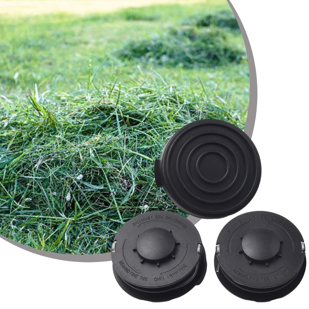 For ALDI Gardenline Grass Trimmer Spool Line Cover Solid and Long Lasting