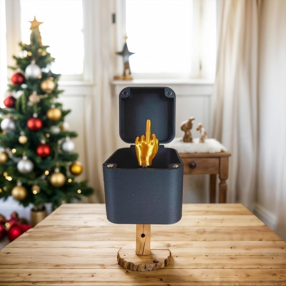 Fkn Box Fknbox with Fknfinger Annoying Gift Box with Screws HOT U