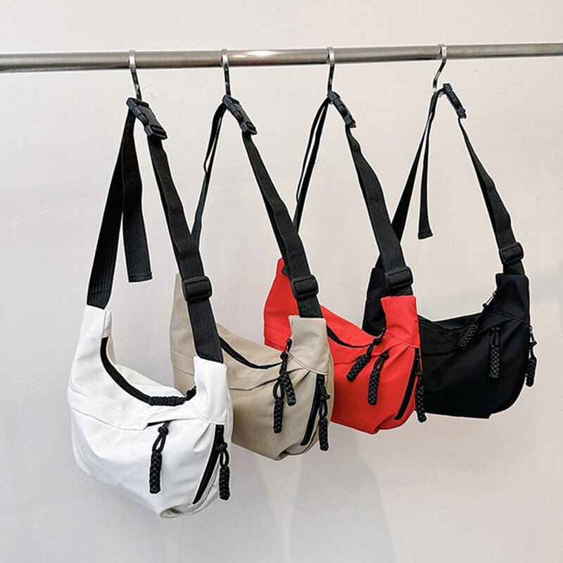 Nylon Dumpling Shoulder Bag Women Casual Travel Commute Handbag Crossbody UK
