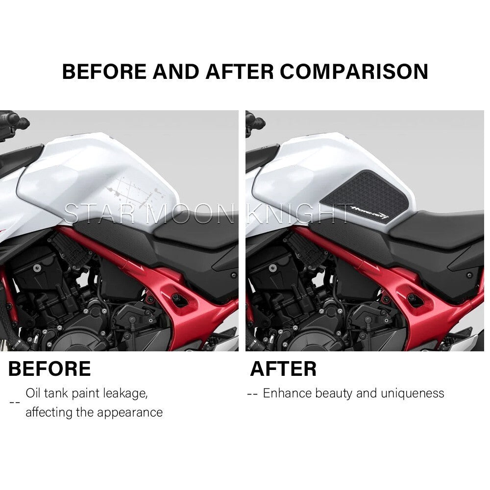 Tank Protective Pads For Honda CB750 Hornet 750 2023- Fuel Tank Sticker Decals