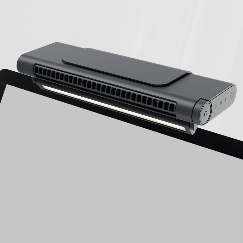 Computer monitor fan adjustable speeds on screen clip for.*